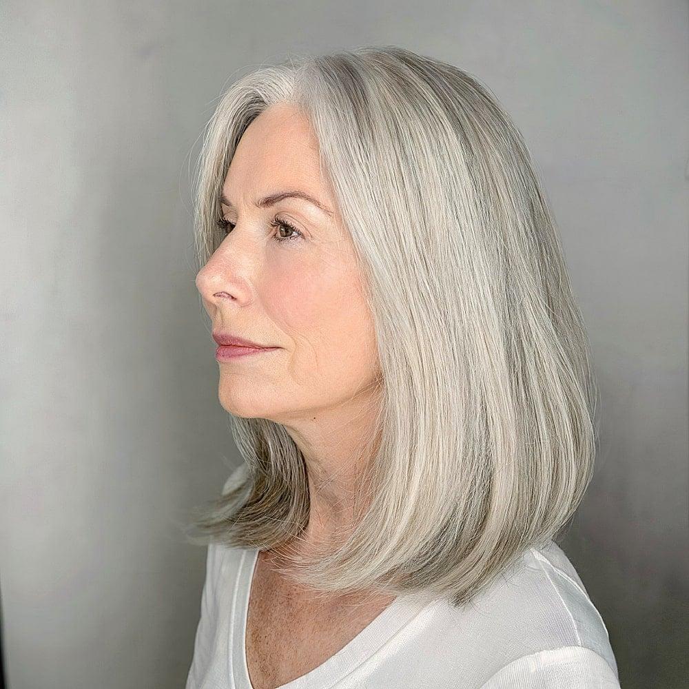 Moderner Long Bob ab 50