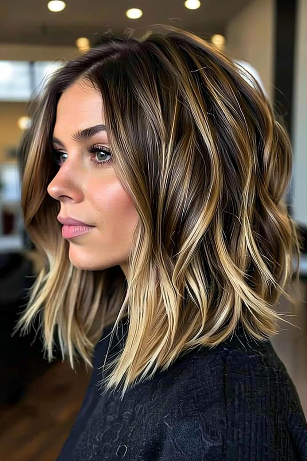 Welliger Balayage-Traum