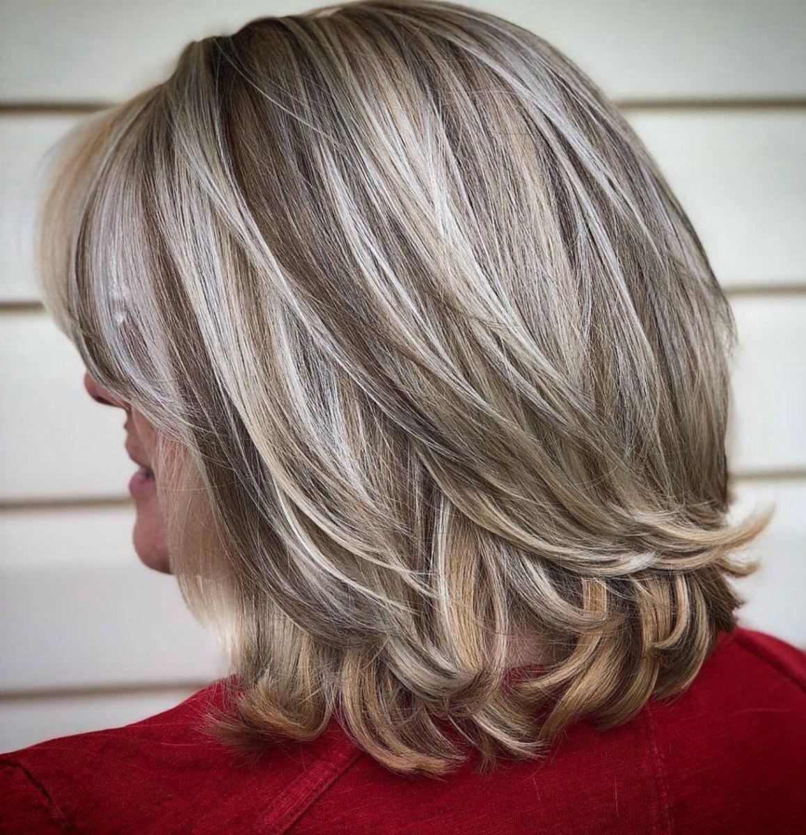 Platinblonde Highlights Stufen