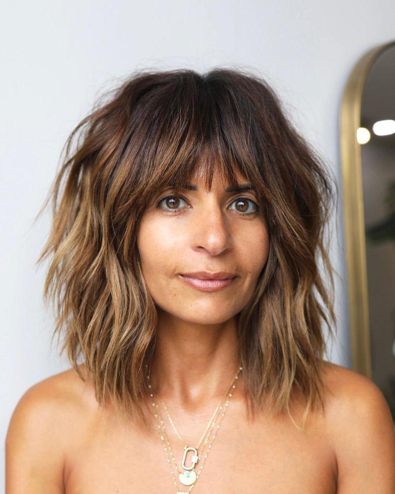 Moderner Shag Cut Pony