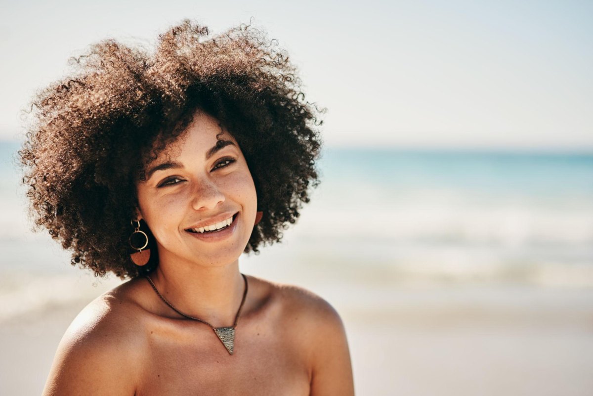Afro Locken Sommer Style