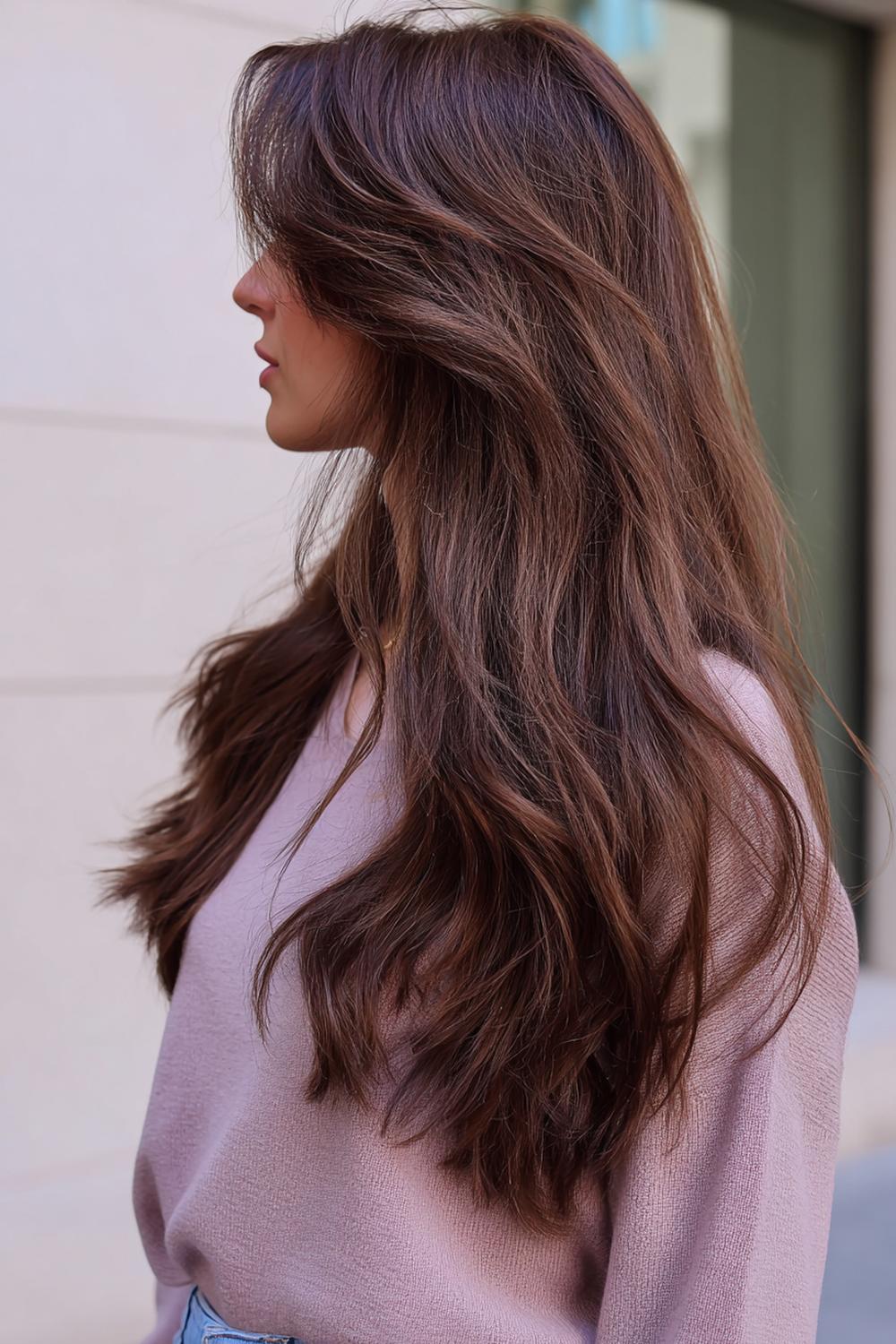 10. Neue Frisuren 2026: Long Layers mit unsichtbaren Stufen und Bewegung