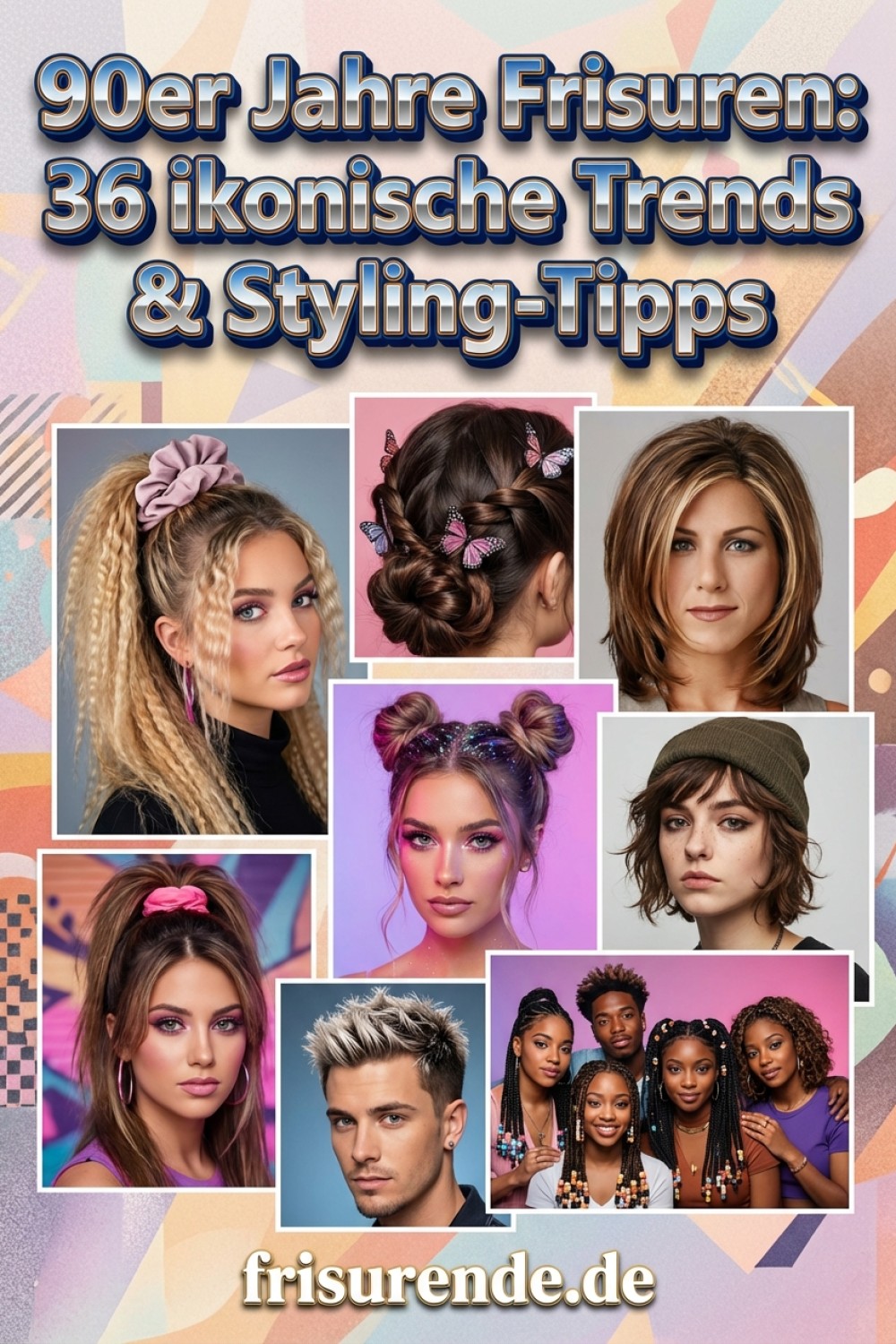 90er Jahre Frisuren: 36 ikonische Trends & Styling-Tipps