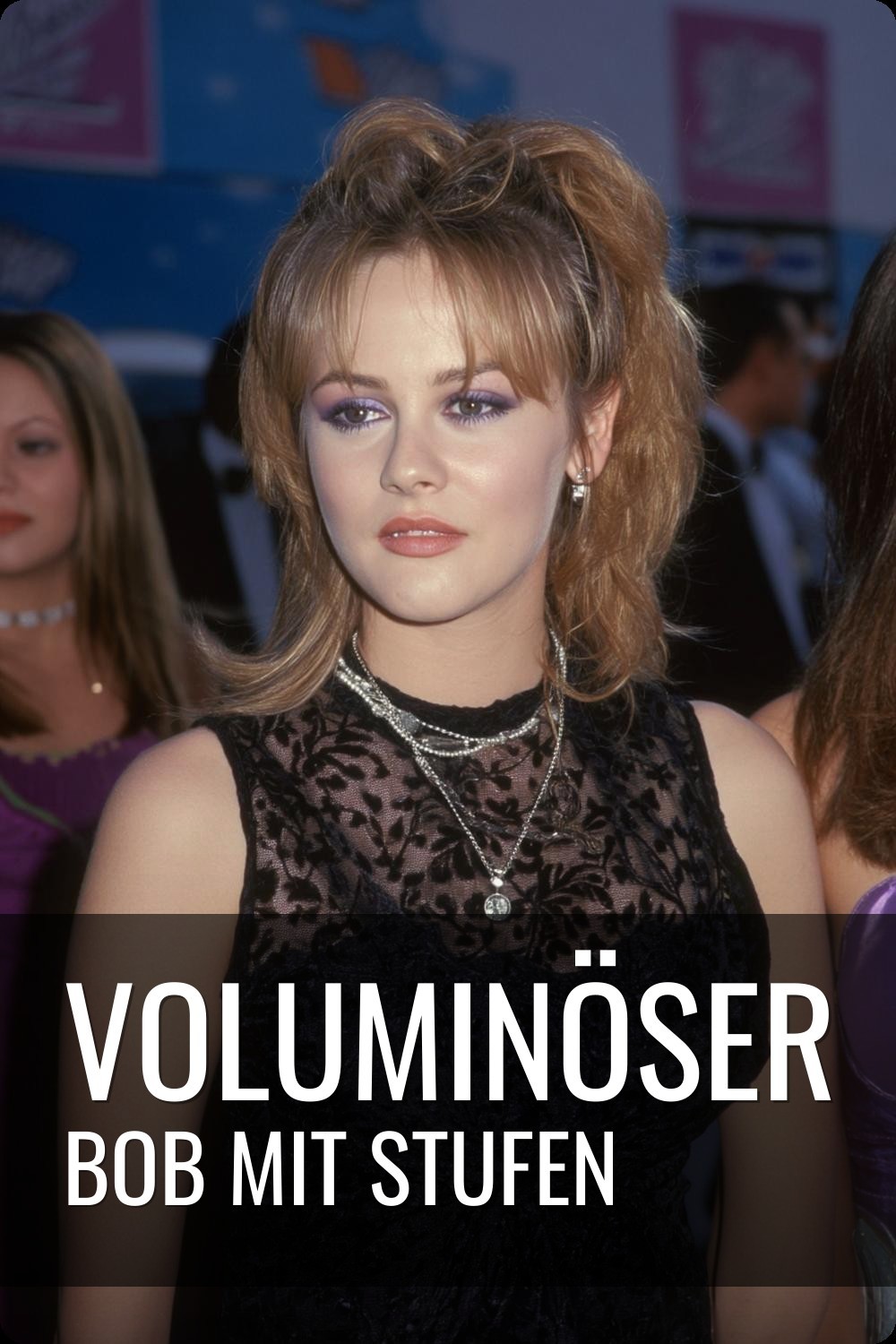 Voluminöser Bob mit Stufen