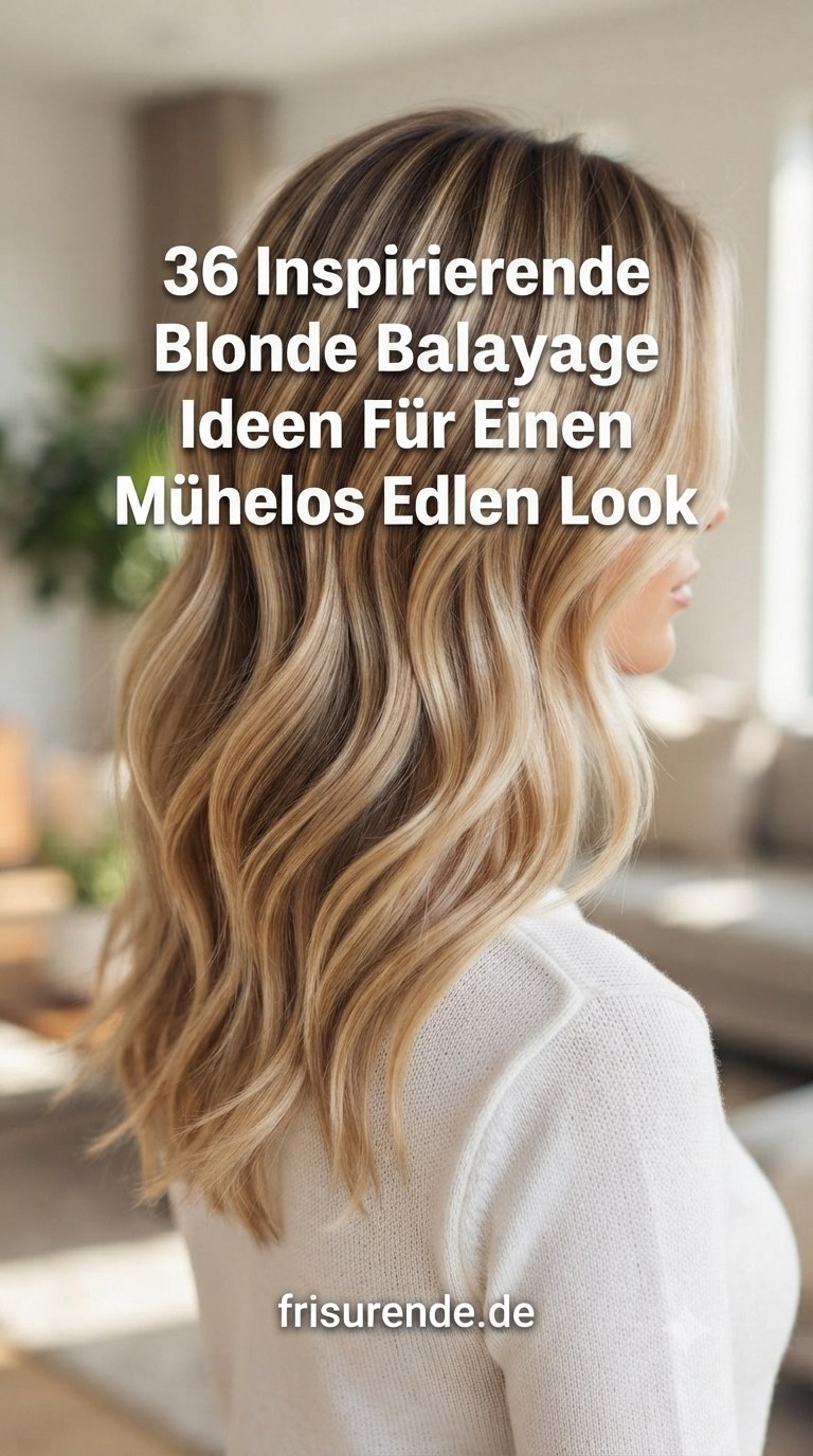 36 Inspirierende Blonde Balayage Ideen Für Einen Mühelos Edlen Look