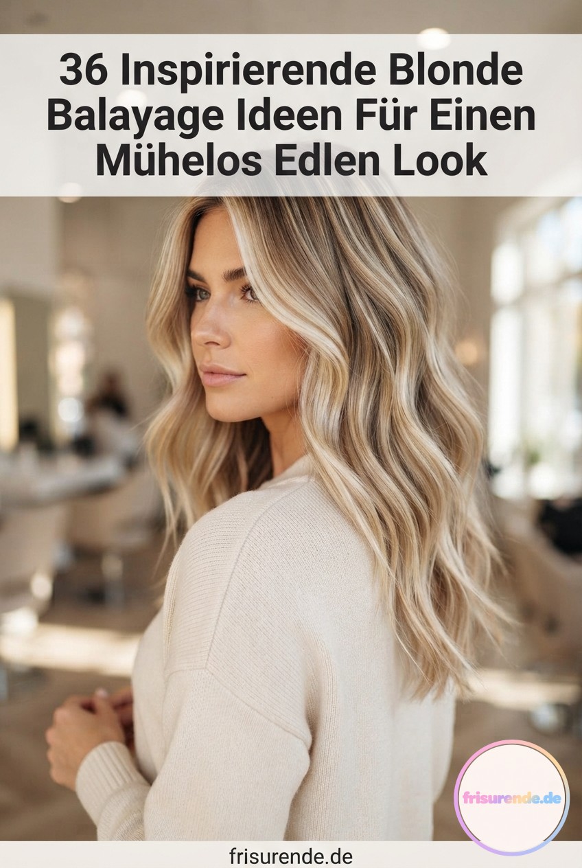 36 Inspirierende Blonde Balayage Ideen Für Einen Mühelos Edlen Look