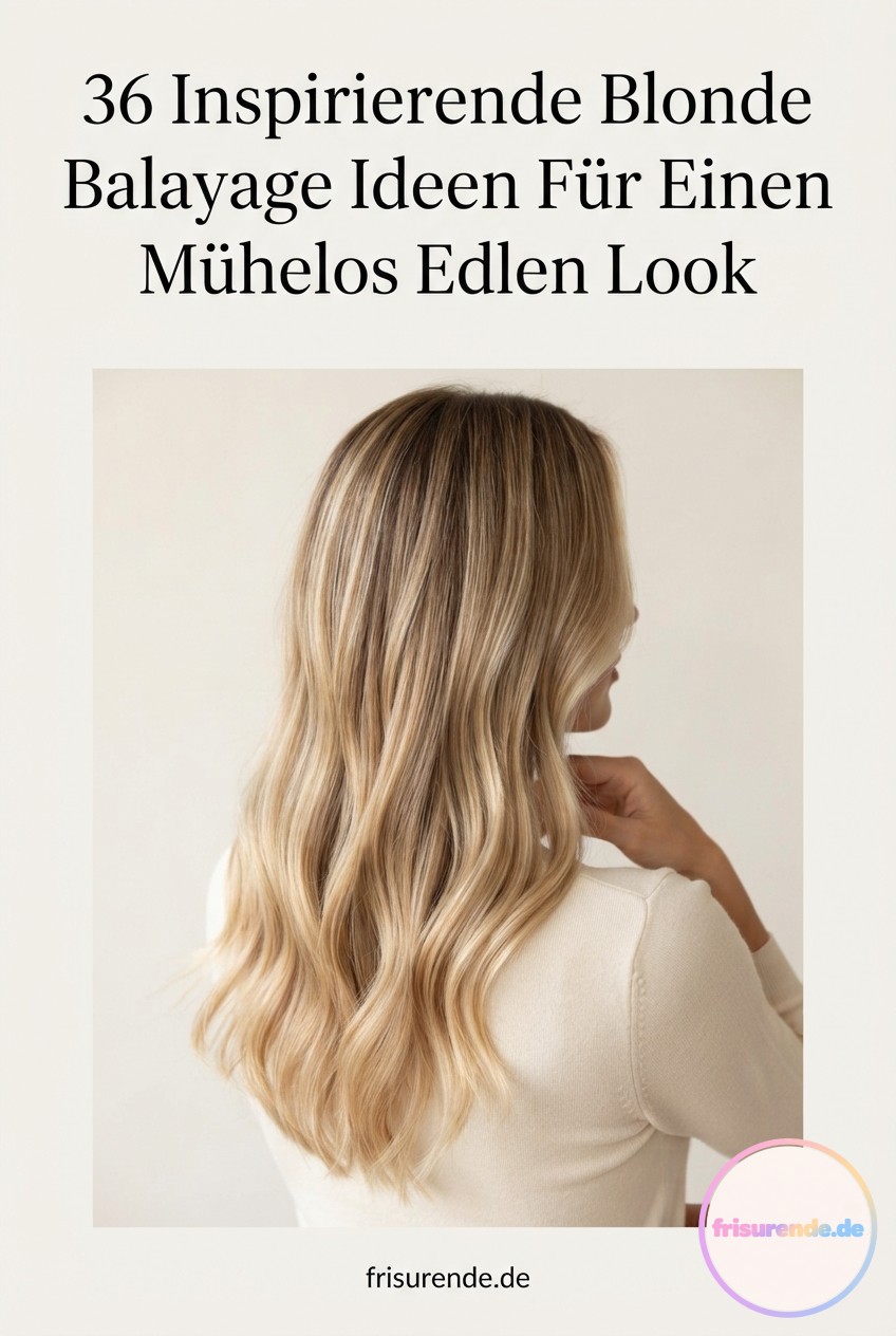 36 Inspirierende Blonde Balayage Ideen Für Einen Mühelos Edlen Look