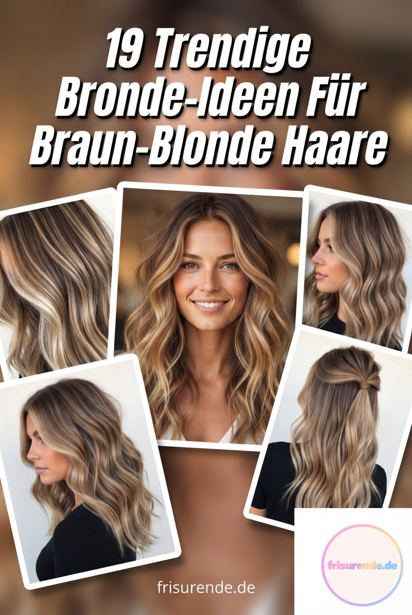 19 Trendige Bronde-Ideen Für Braun-Blonde Haare