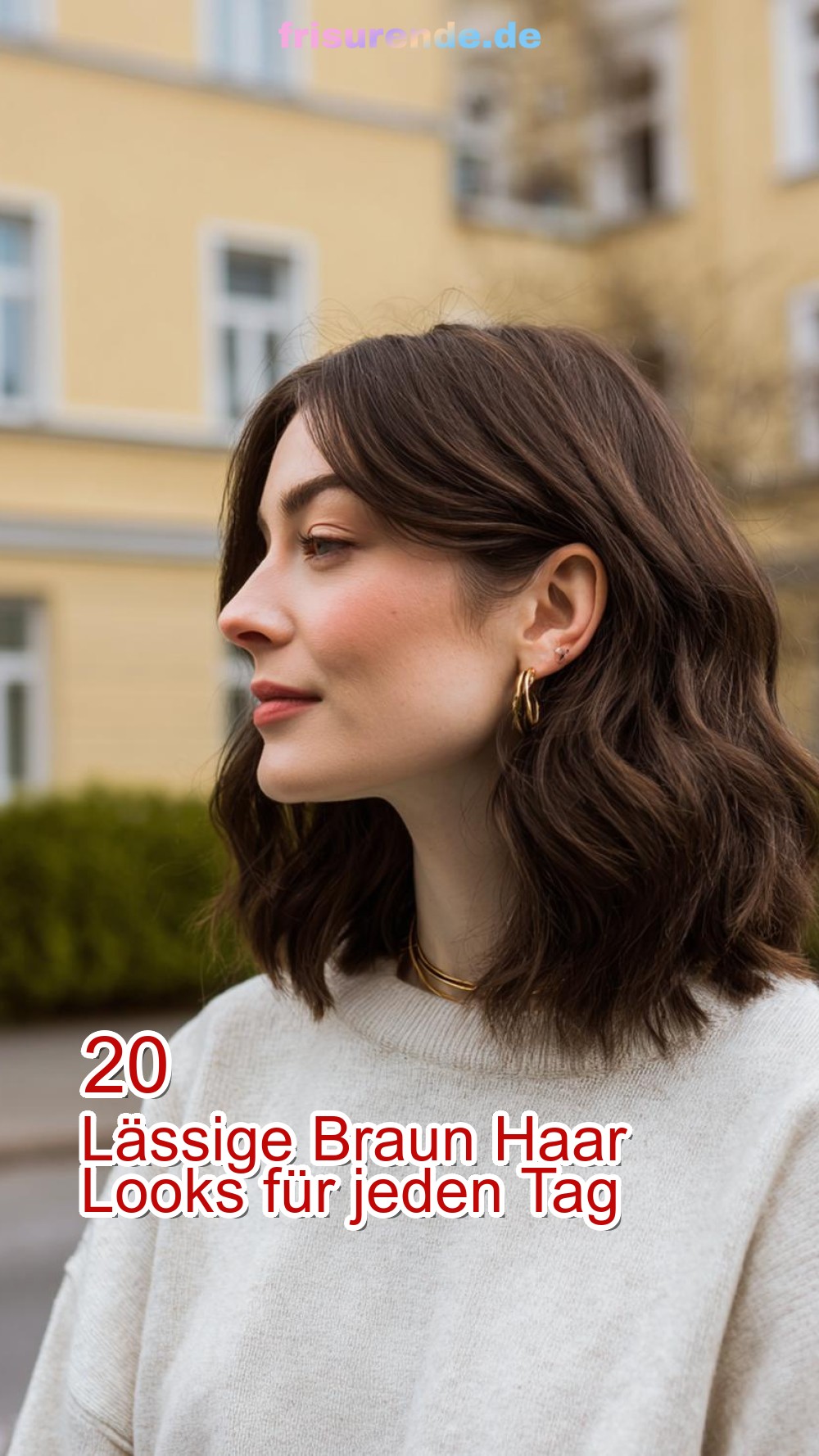 20 Lässige Braun Haar Looks für jeden Tag