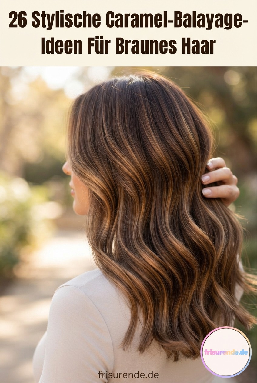 26 Stylische Caramel-Balayage-Ideen Für Braunes Haar