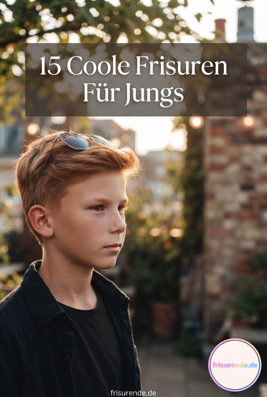15 Coole Frisuren Für Jungs