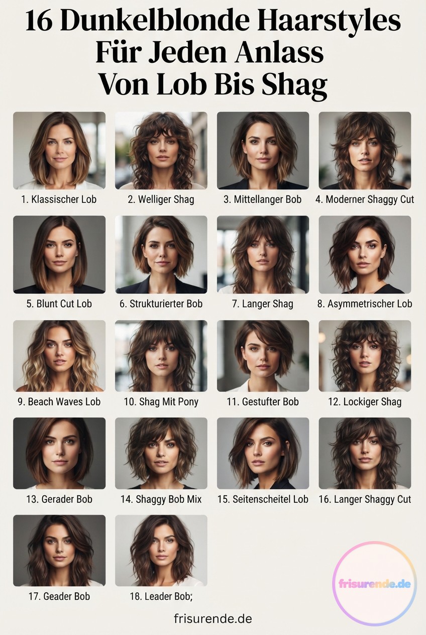 16 Dunkelblonde Haarstyles Für Jeden Anlass Von Lob Bis Shag