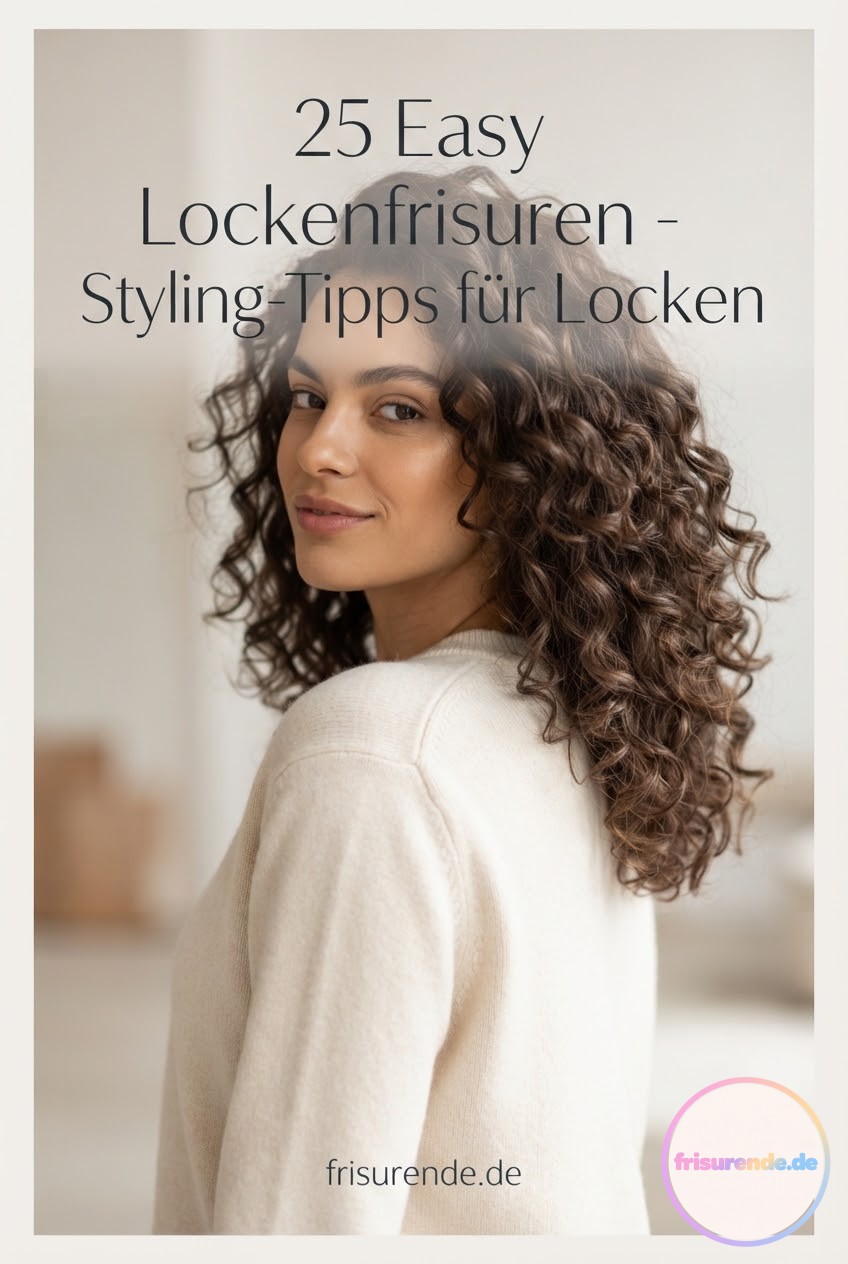 25 Easy Lockenfrisuren - Styling-Tipps für Locken