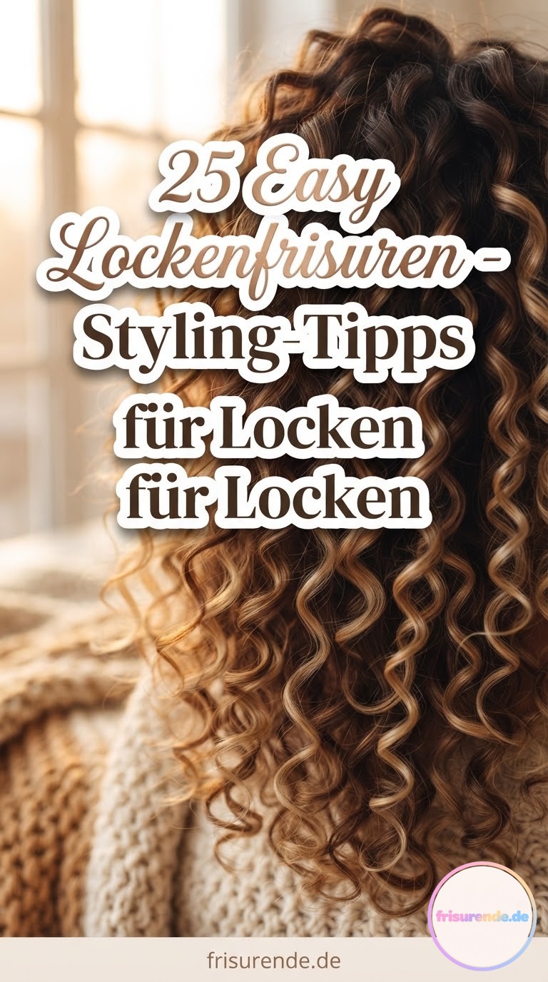 25 Easy Lockenfrisuren - Styling-Tipps für Locken
