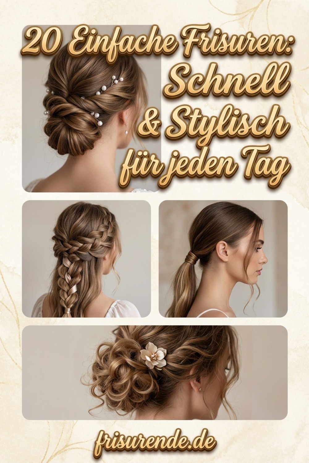 20 Einfache Frisuren: Schnell & Stylisch für jeden Tag