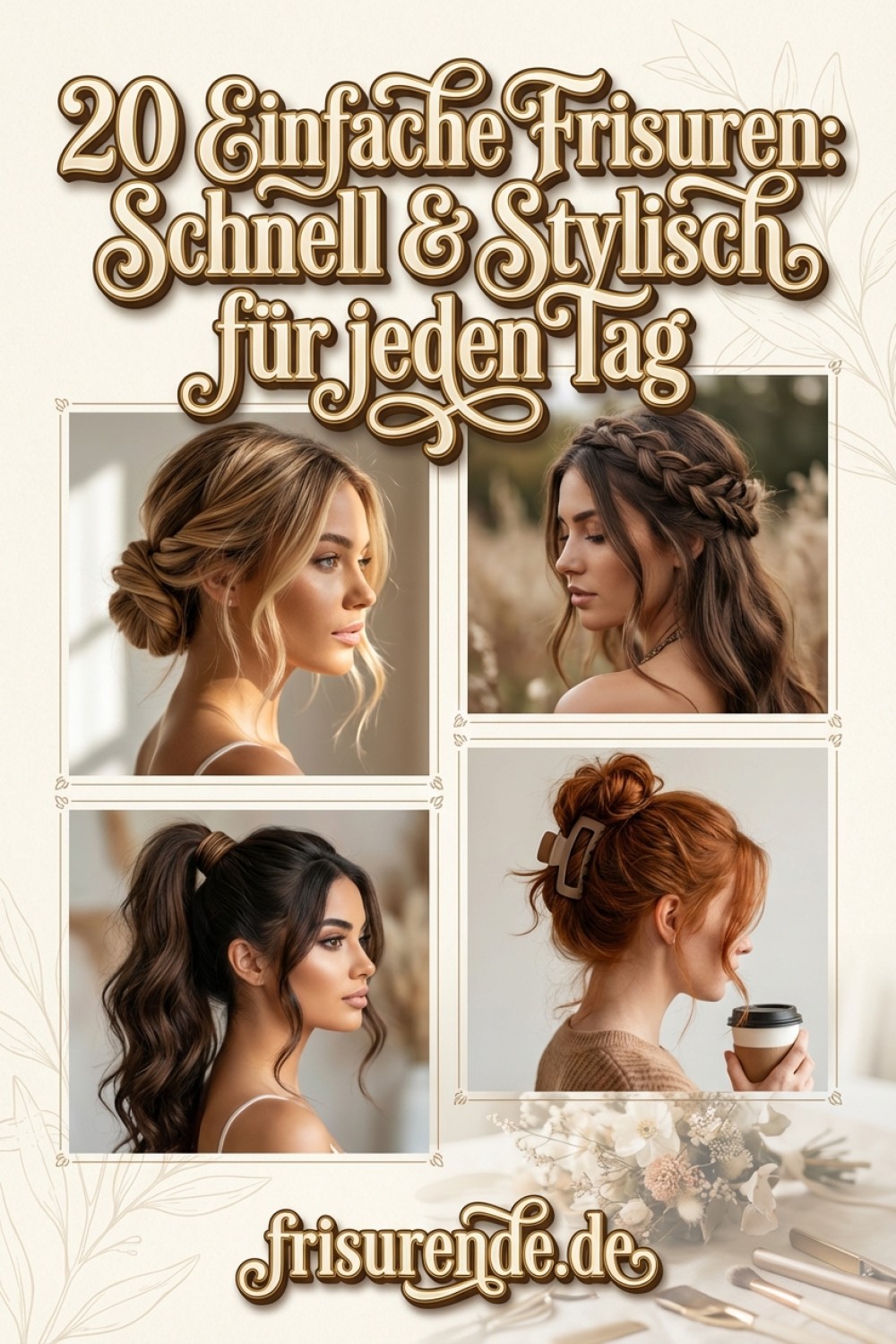 20 Einfache Frisuren: Schnell & Stylisch für jeden Tag