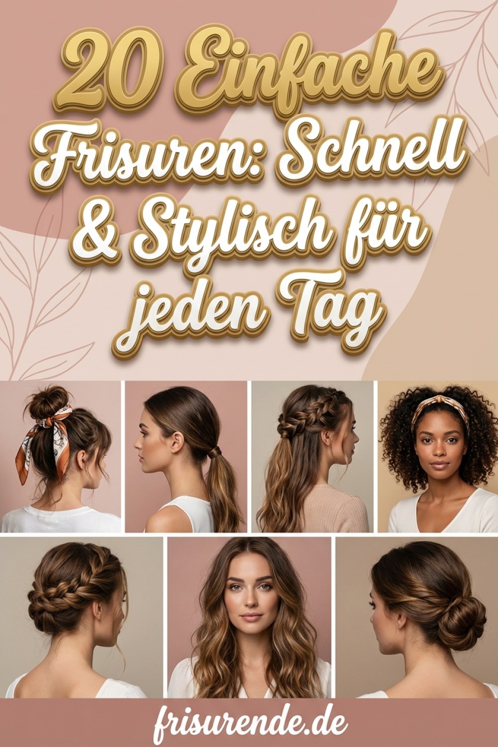 20 Einfache Frisuren: Schnell & Stylisch für jeden Tag