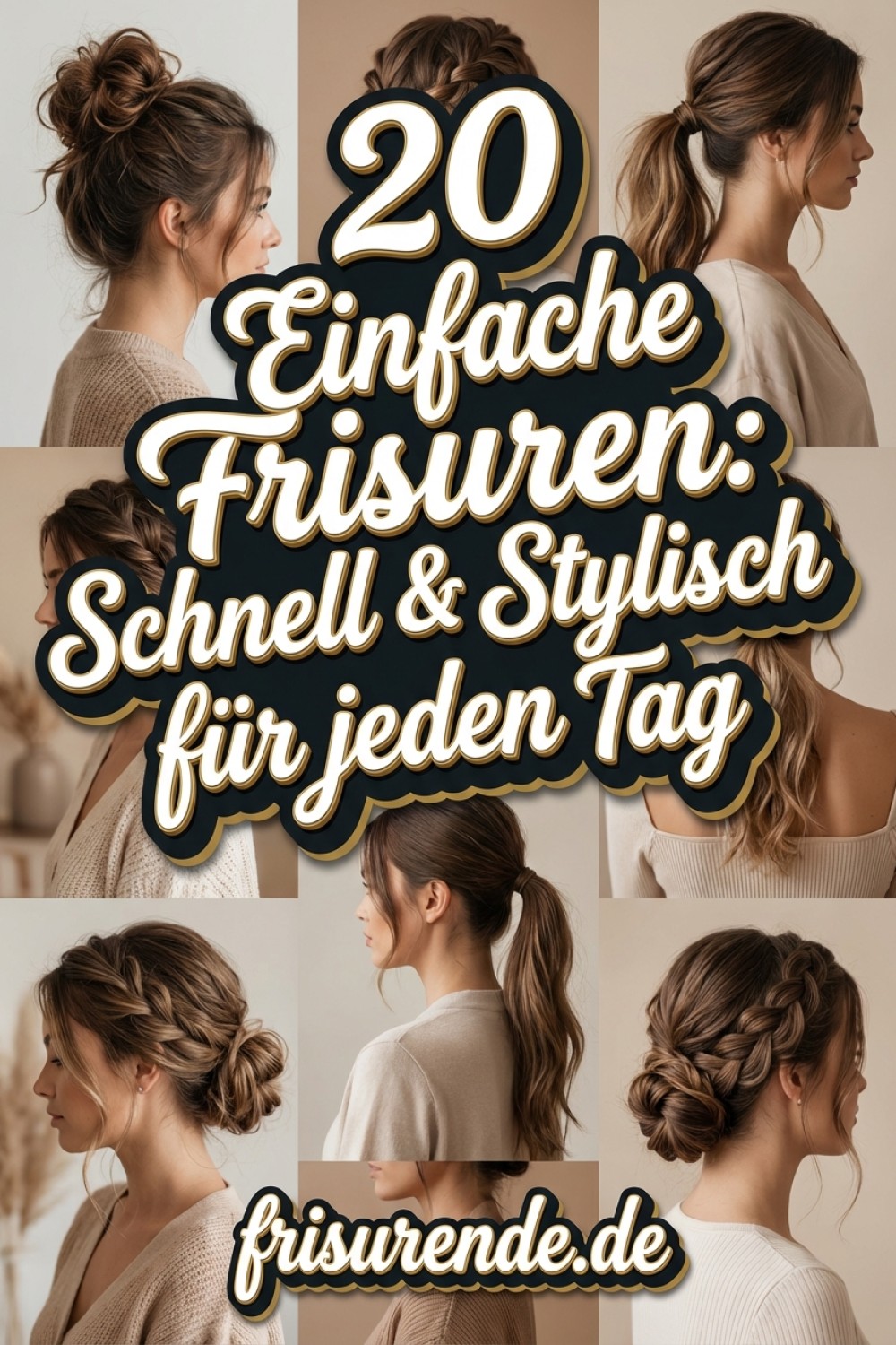 20 Einfache Frisuren: Schnell & Stylisch für jeden Tag