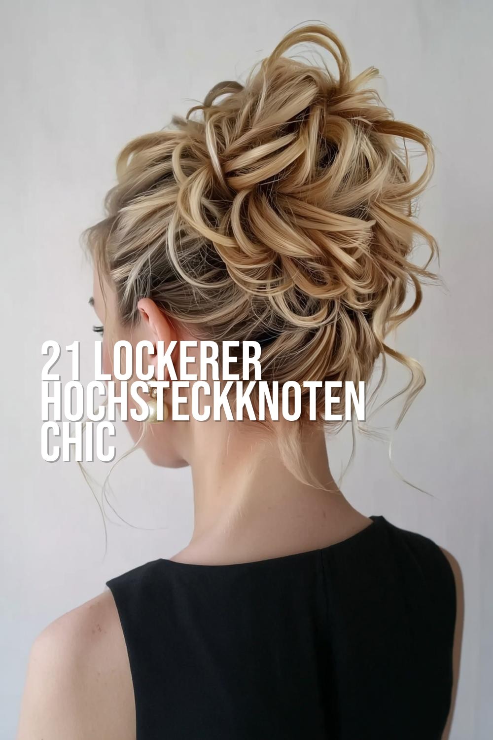Lockerer Hochsteckknoten Chic