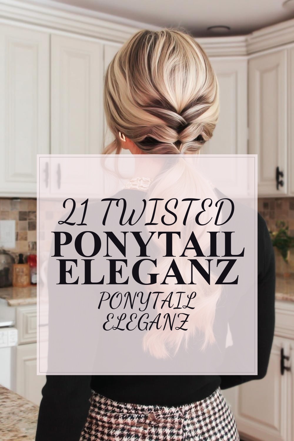 Twisted Ponytail Eleganz