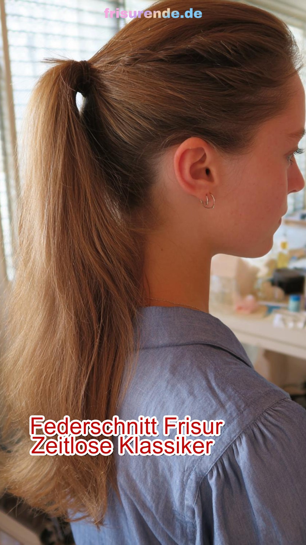 Federschnitt Frisur Zeitlose Klassiker