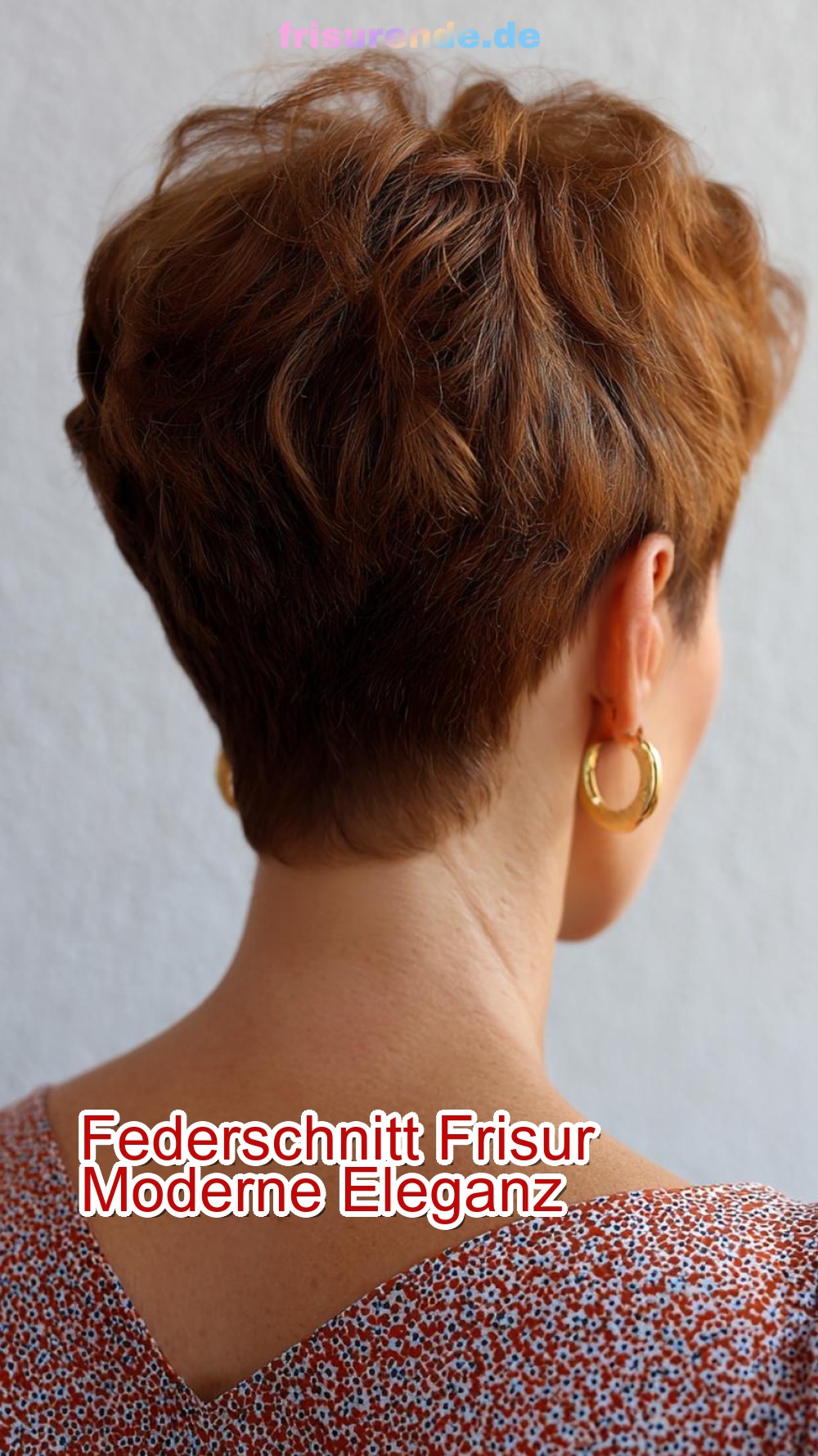 Federschnitt Frisur Moderne Eleganz