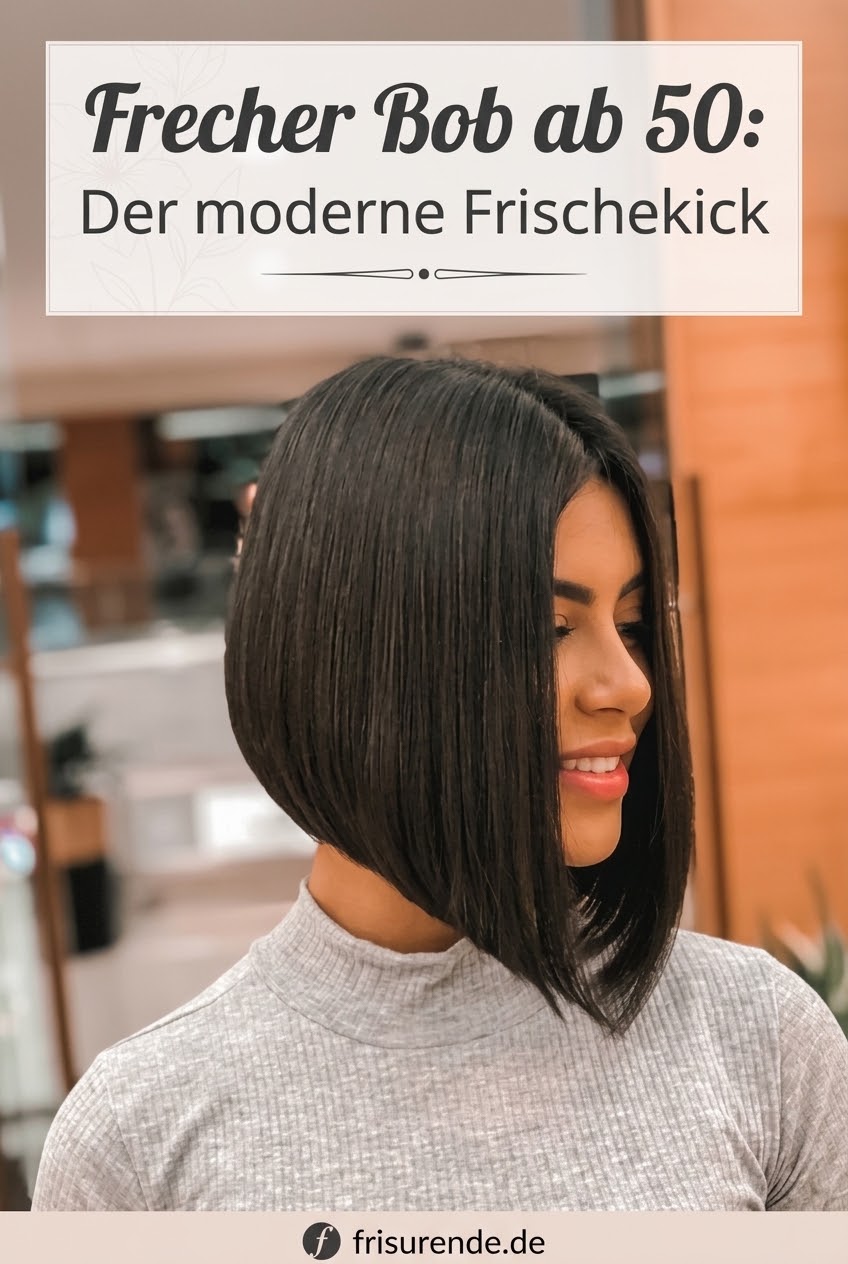 Frecher Bob ab 50: Der moderne Frischekick