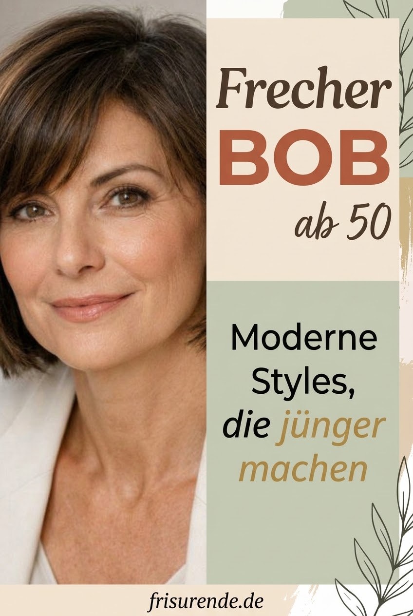 Frecher Bob ab 50: Moderne Styles, die jünger machen