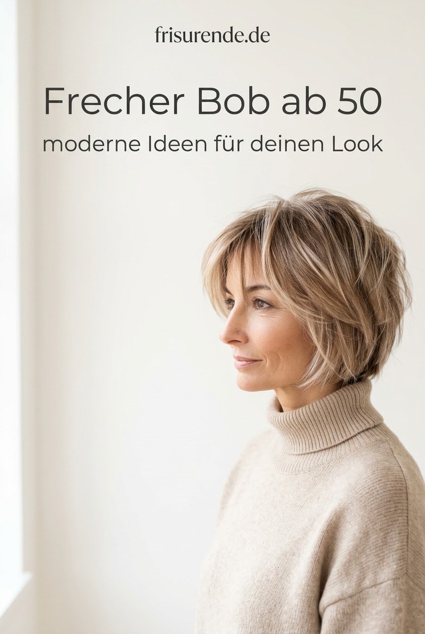 Frecher Bob ab 50 moderne Ideen für deinen Look