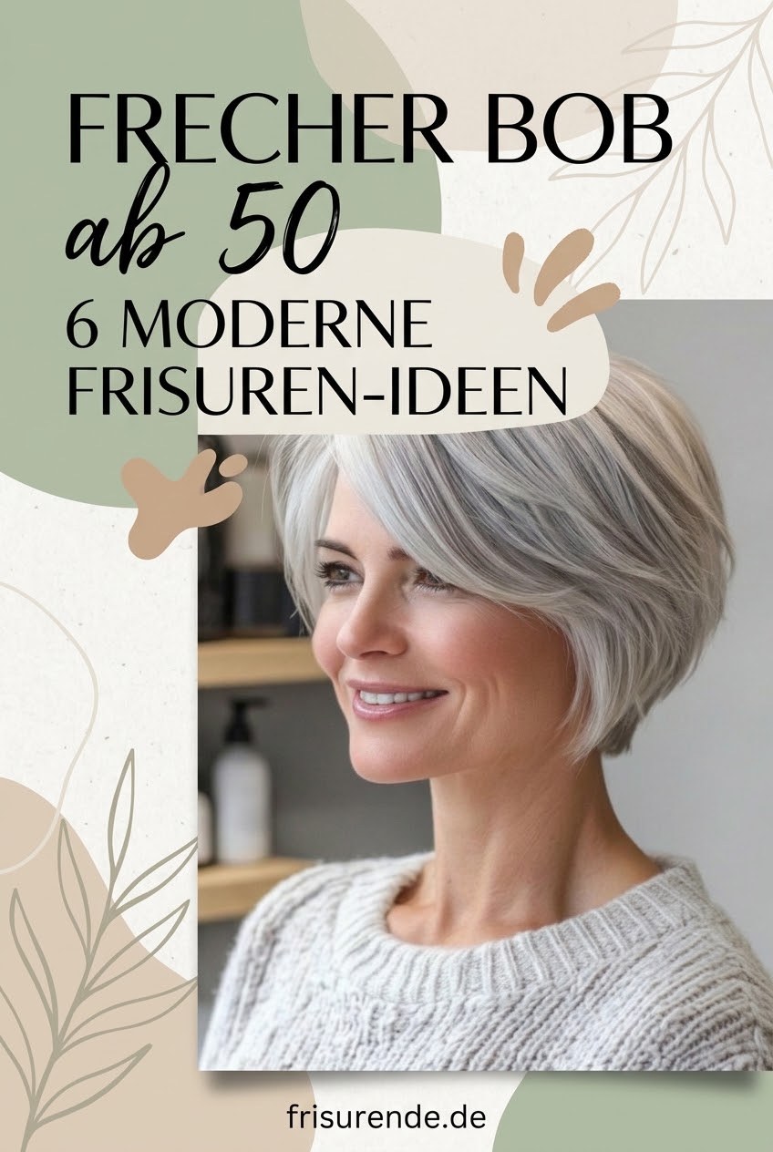 Frecher Bob ab 50: 6 moderne Frisuren-Ideen