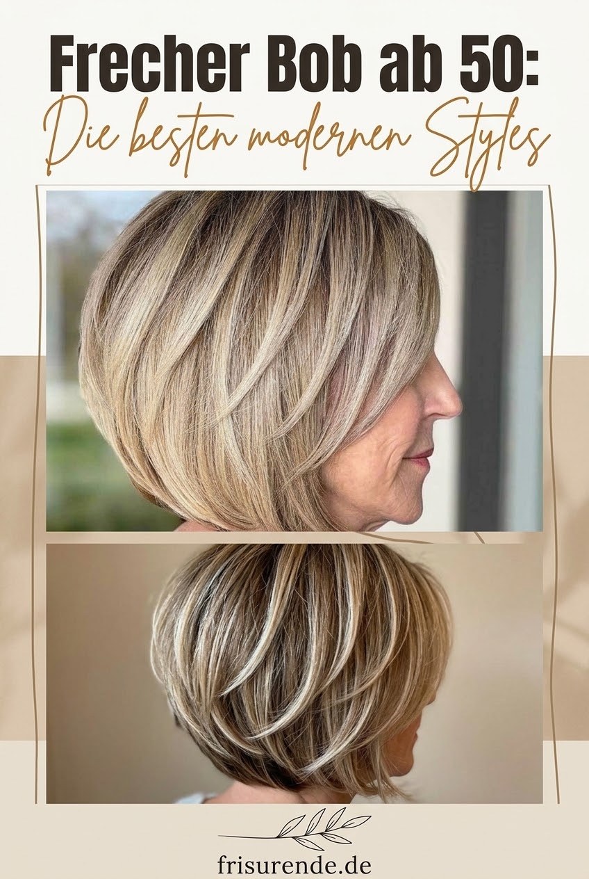 Frecher Bob ab 50: Die besten modernen Styles