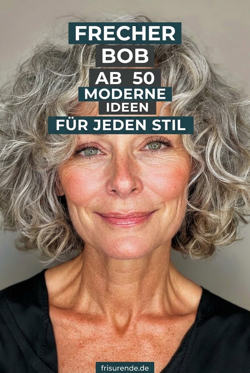 Frecher Bob ab 50 moderne Ideen für jeden Stil