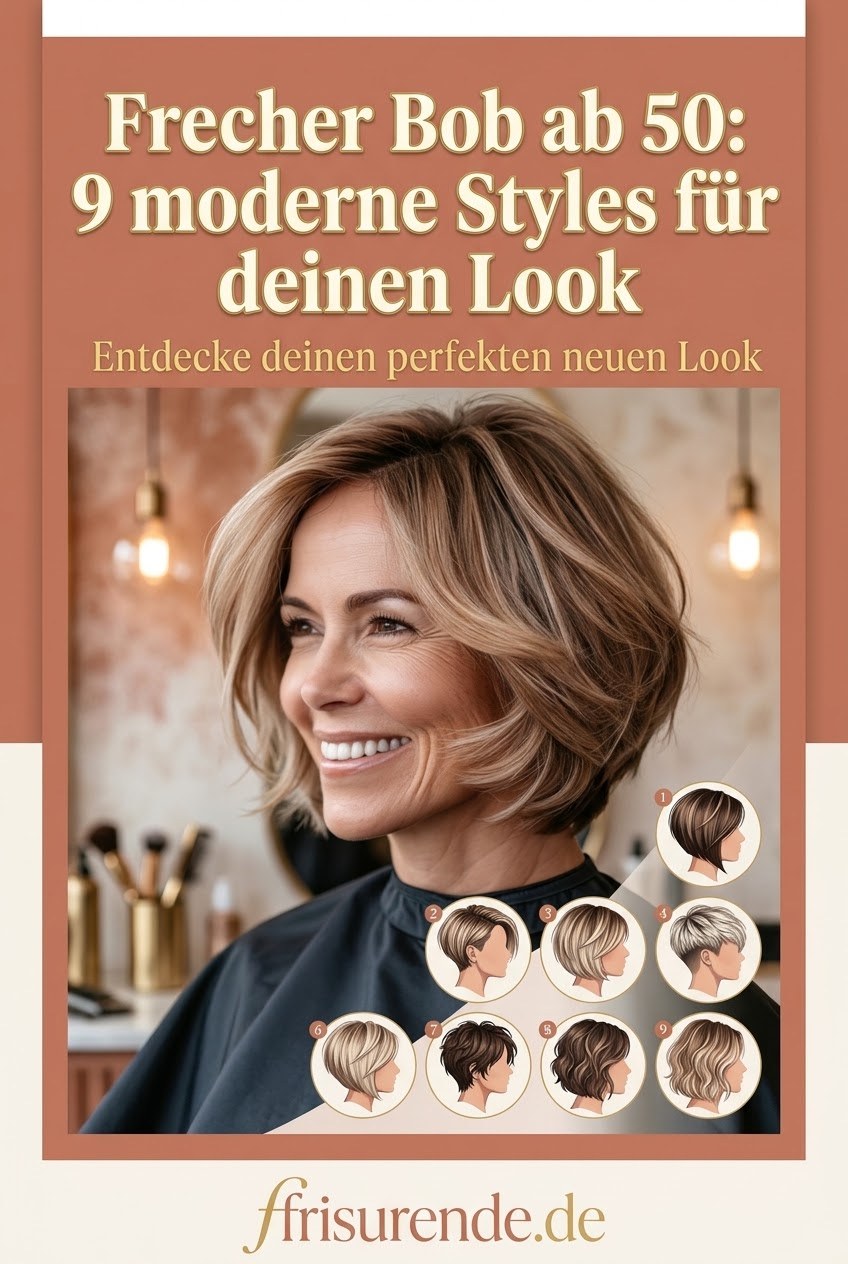 Frecher Bob ab 50: 9 moderne Styles für deinen Look