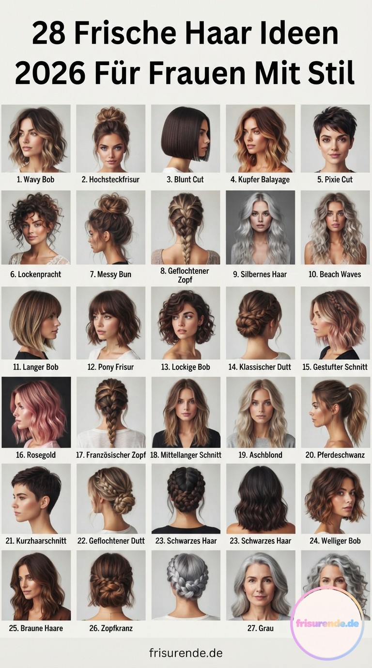 28 Frische Haar Ideen 2026 Für Frauen Mit Stil