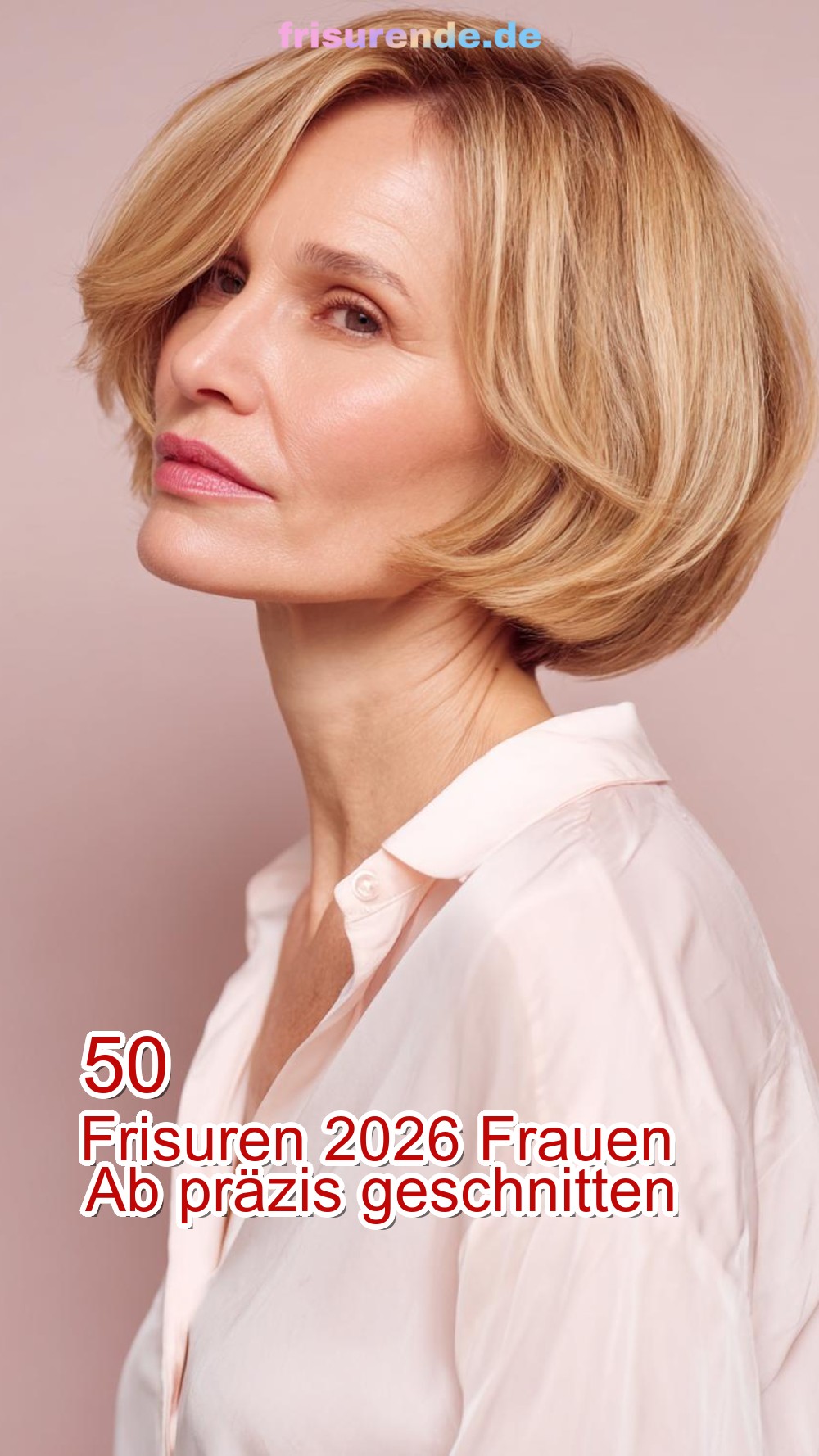 Frisuren 2026 Frauen Ab 50 präzis geschnitten