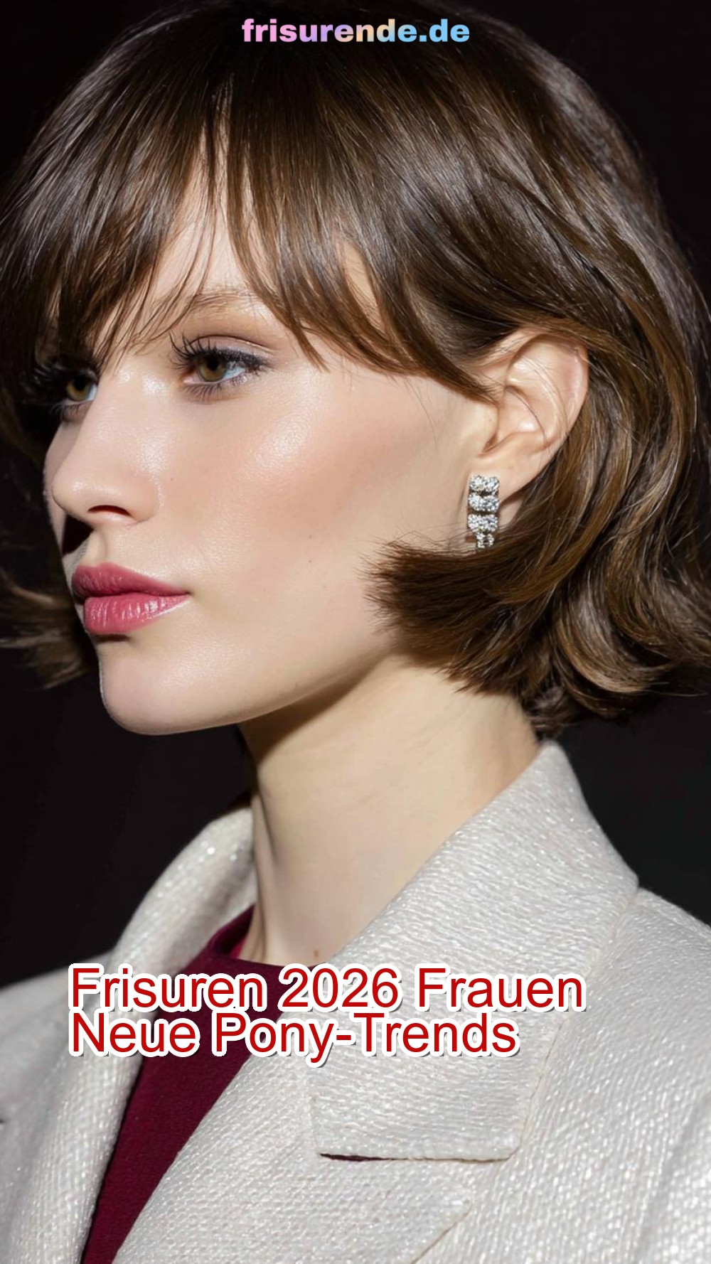 Frisuren 2026 Frauen Neue Pony-Trends