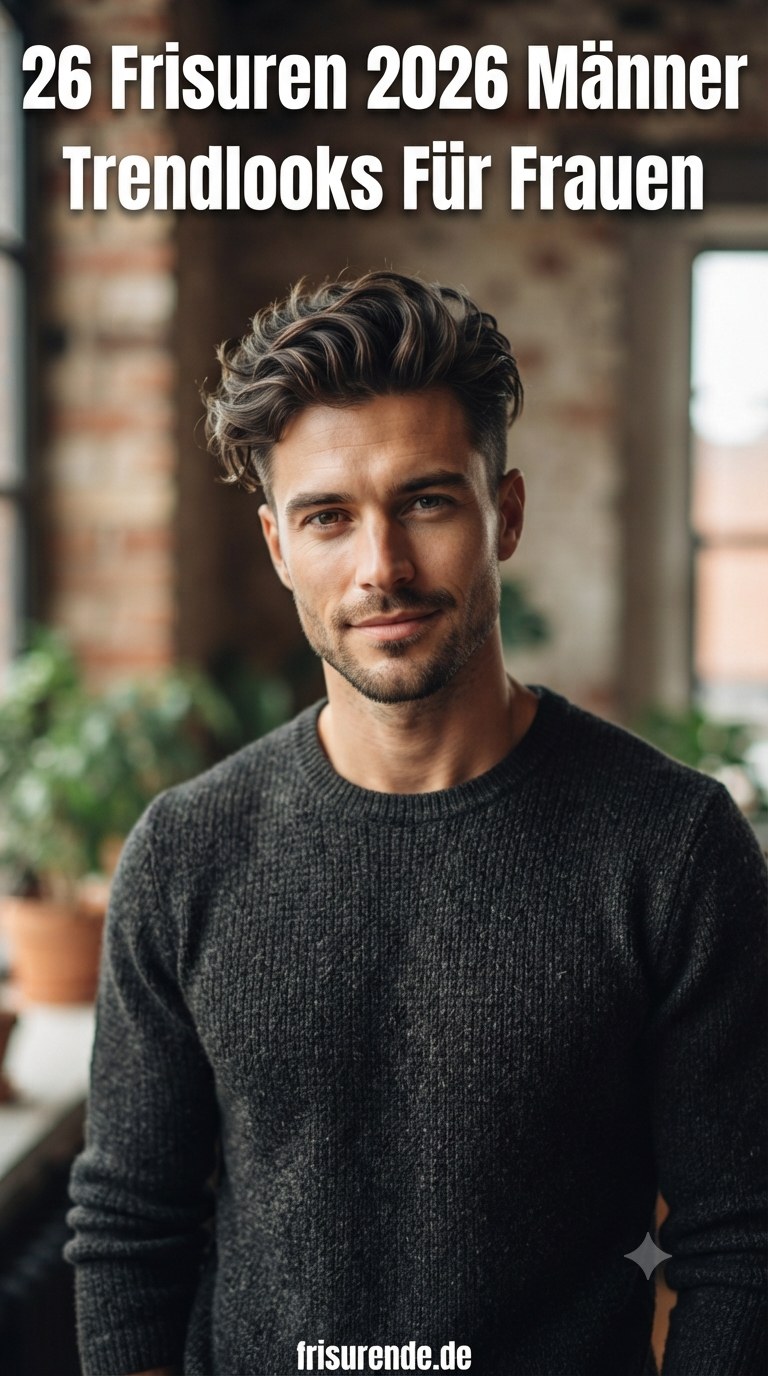 26 Frisuren 2026 Männer - Trendlooks Für Frauen