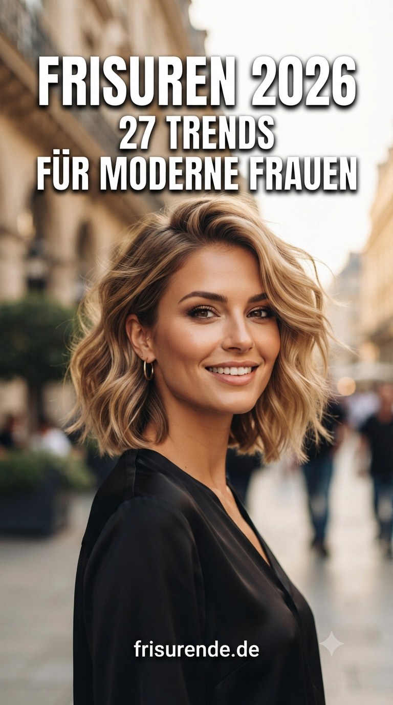 Frisuren 2026 - 27 Trends Für Moderne Frauen