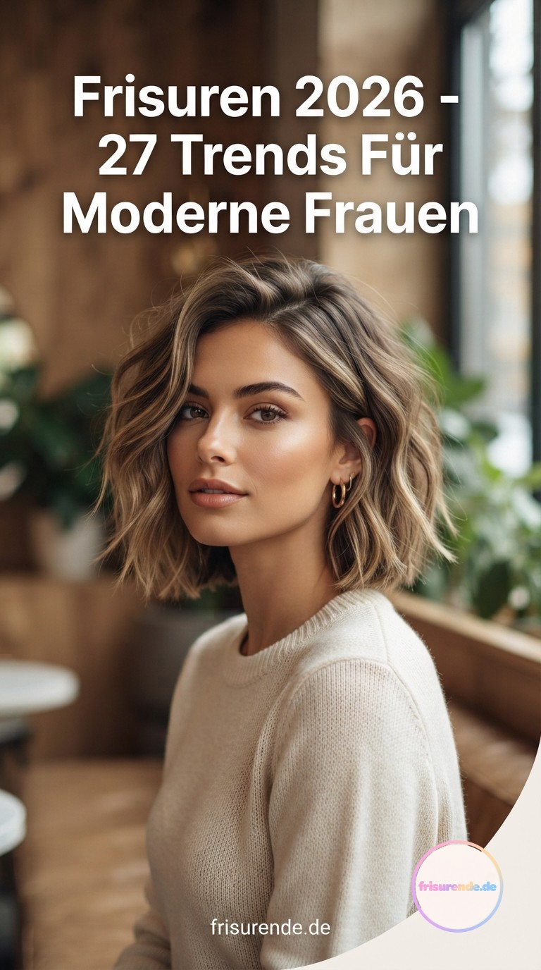 Frisuren 2026 - 27 Trends Für Moderne Frauen