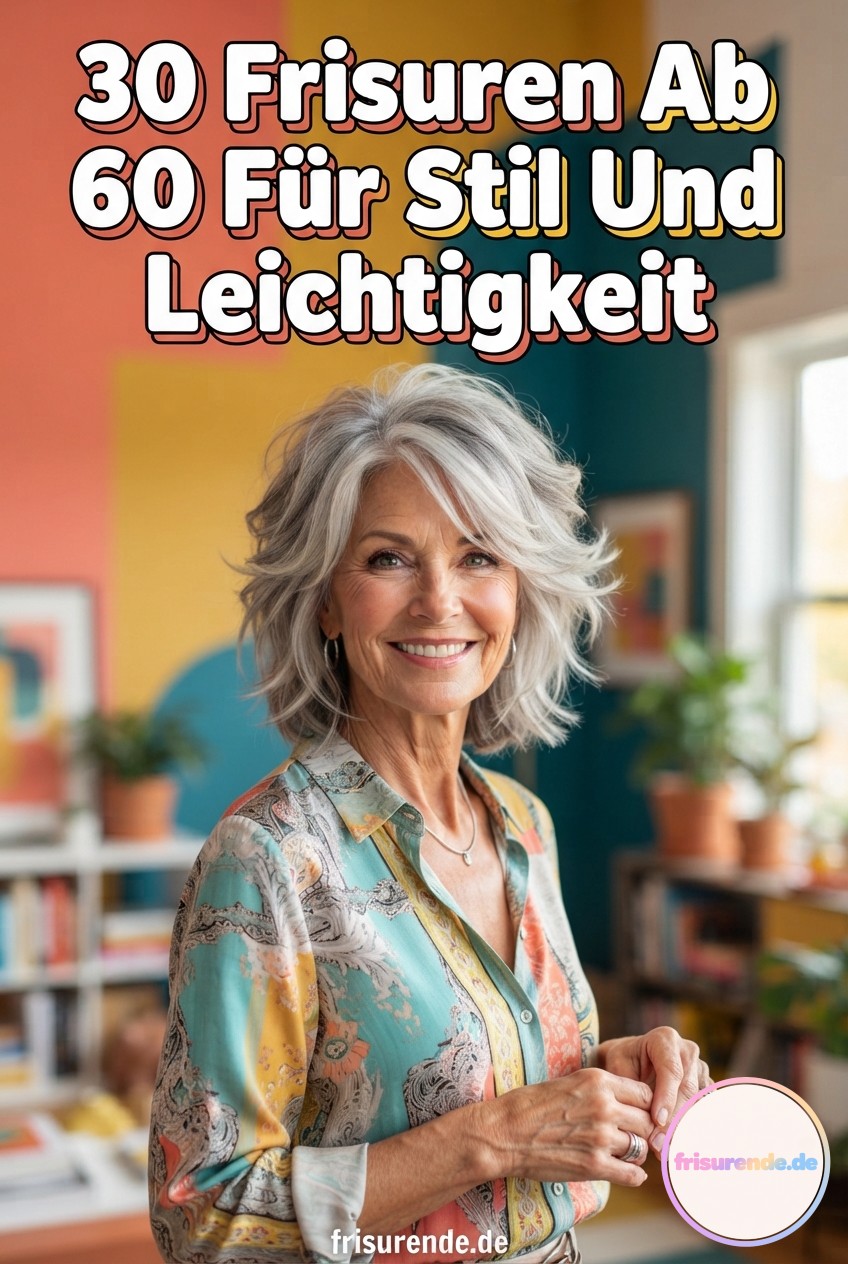 30 Frisuren Ab 60 Für Stil Und Leichtigkeit