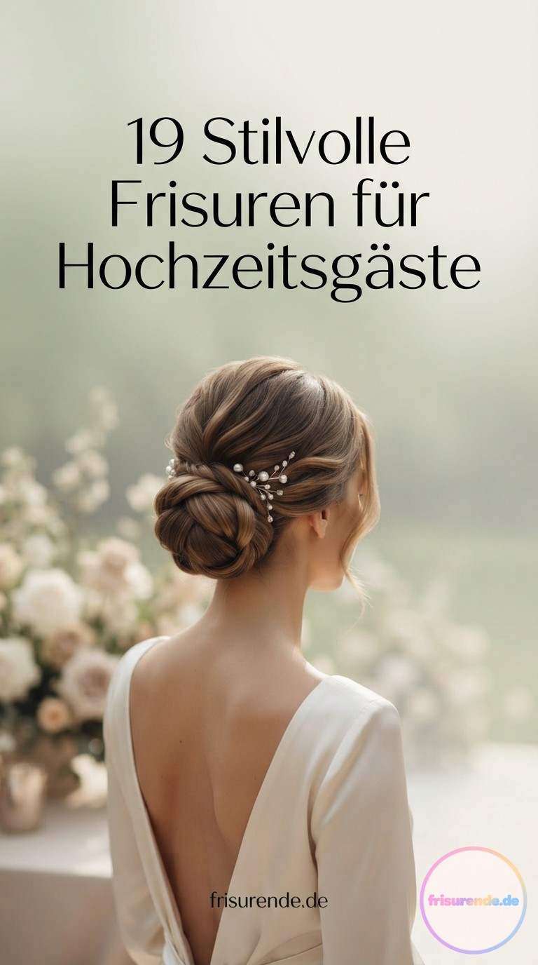 19 Stilvolle Frisuren für Hochzeitsgäste