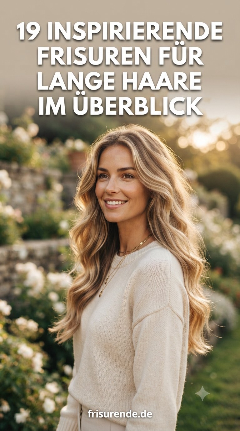 19 Inspirierende Frisuren Für Lange Haare Im Überblick