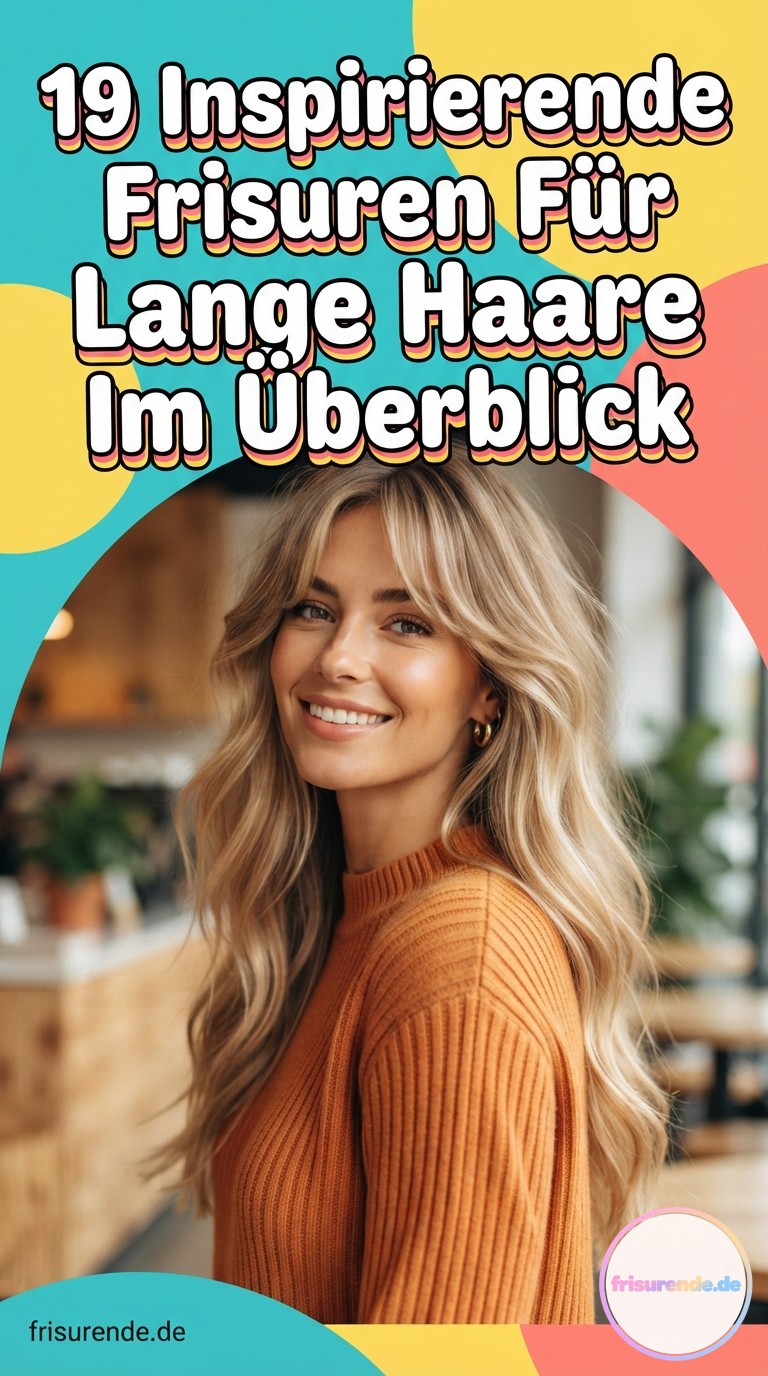 19 Inspirierende Frisuren Für Lange Haare Im Überblick