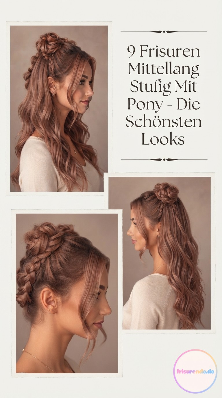 9 Frisuren Mittellang Stufig Mit Pony - Die Schönsten Looks