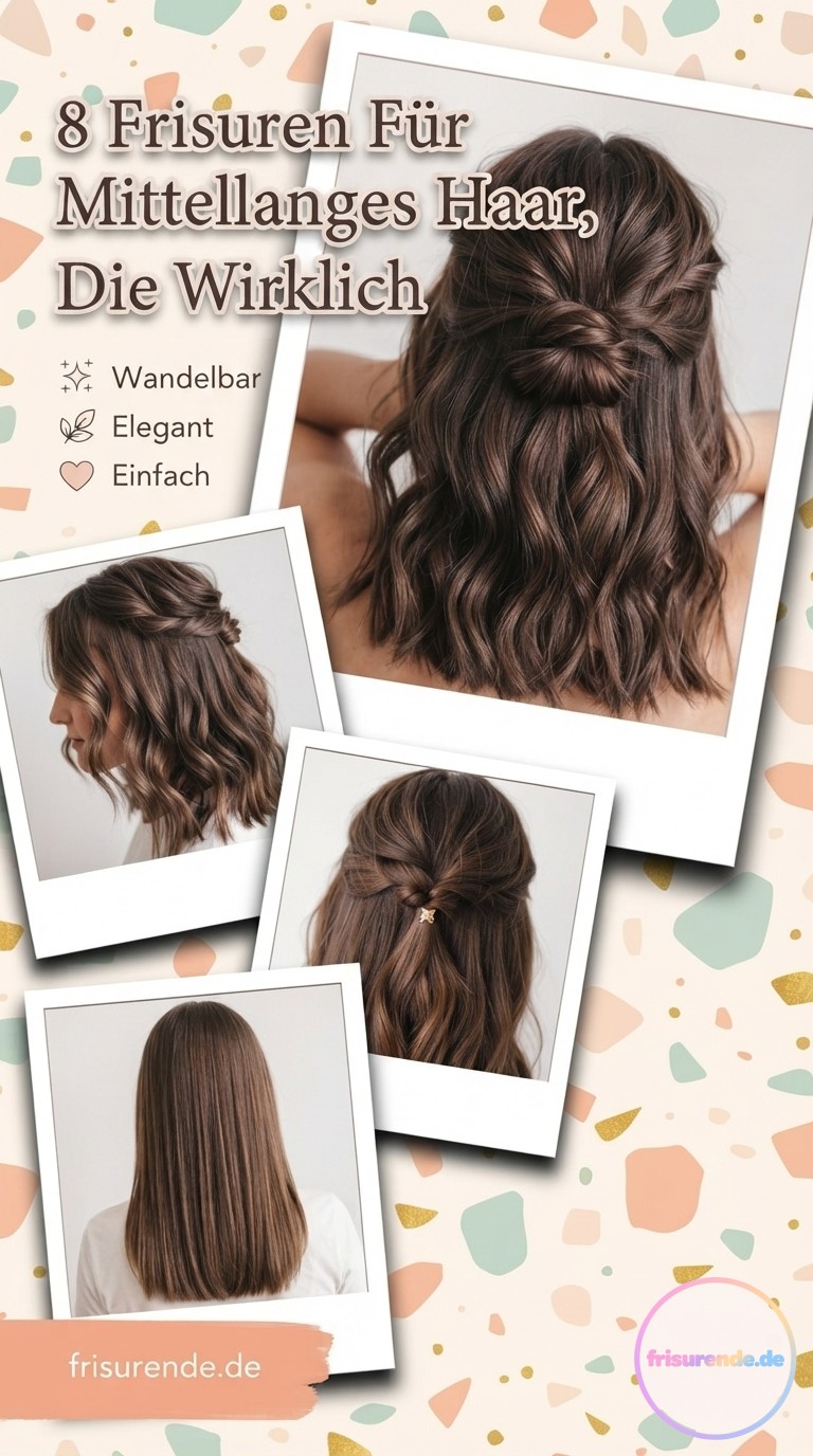 8 Frisuren Für Mittellanges Haar, Die Wirklich