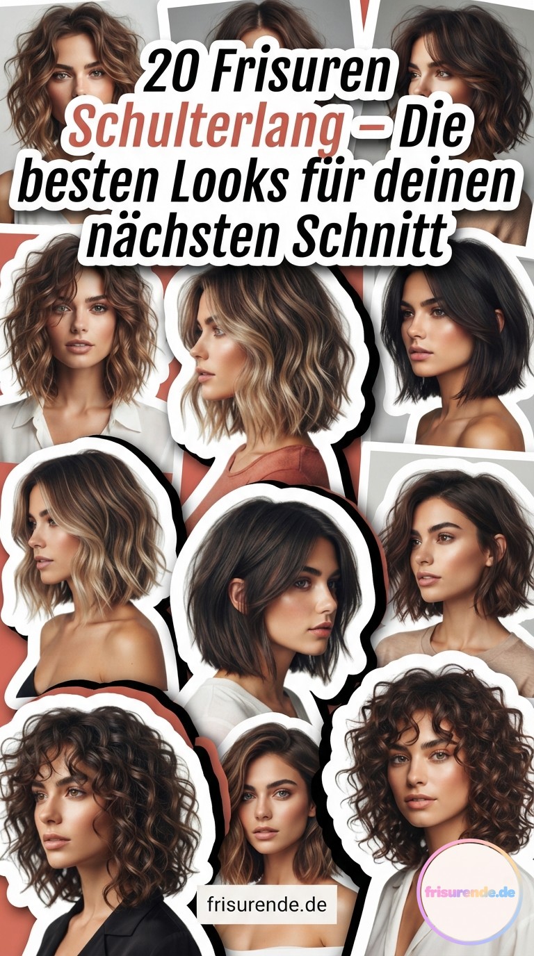 20 Frisuren Schulterlang – Die besten Looks für deinen nächsten Schnitt