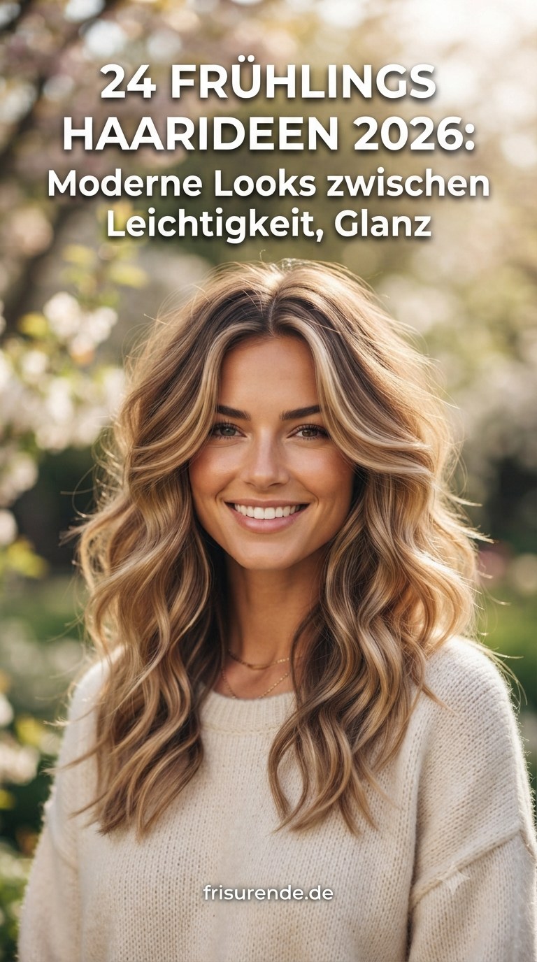 24 Frühlings Haarideen 2026: Moderne Looks zwischen Leichtigkeit, Glanz und natürlicher Eleganz