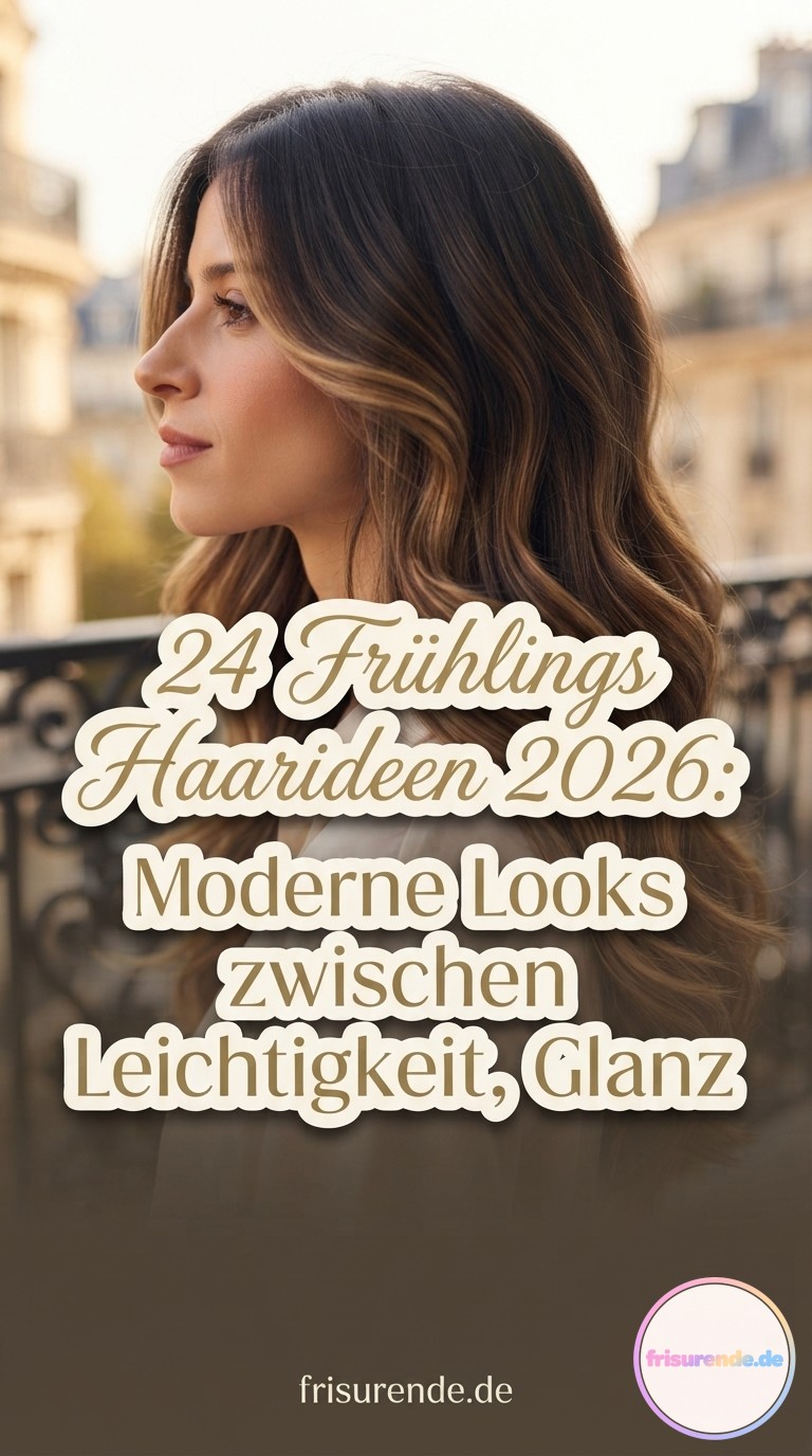 24 Frühlings Haarideen 2026: Moderne Looks zwischen Leichtigkeit, Glanz und natürlicher Eleganz