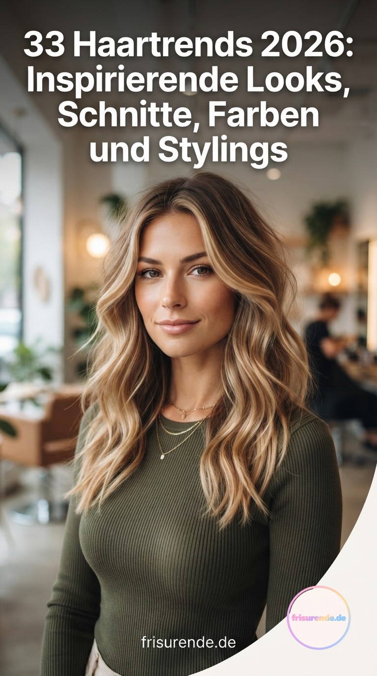 33 Haartrends 2026: Inspirierende Looks, Schnitte, Farben und Stylings für das neue Jahr