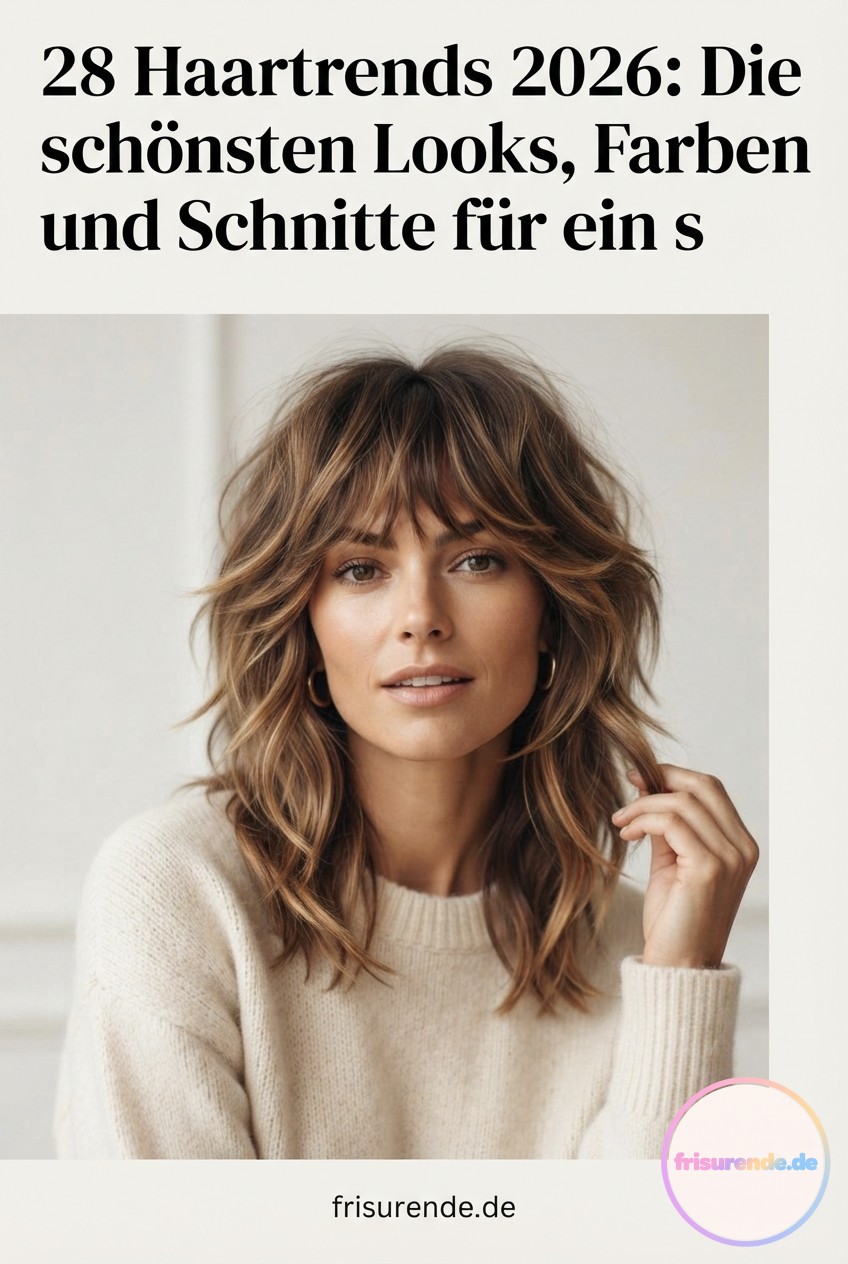 28 Haartrends 2026: Die schönsten Looks, Farben und Schnitte für ein stilvolles Jahr